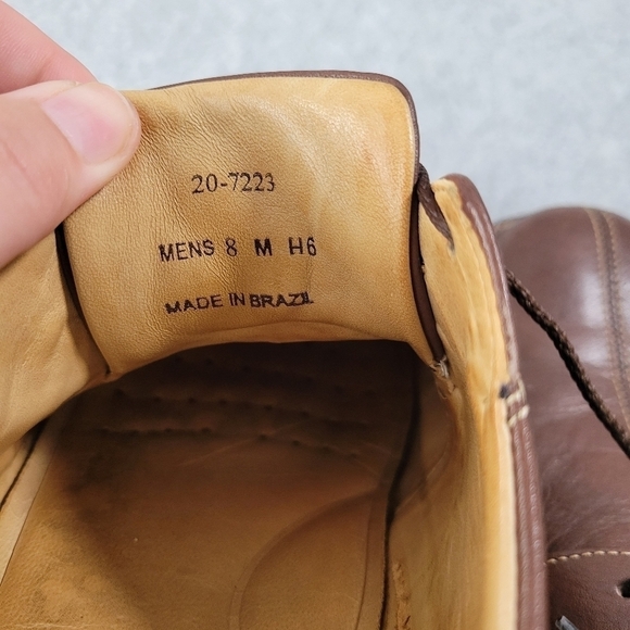 Johnston & Murphy Brown Leather Oxfords main image 4